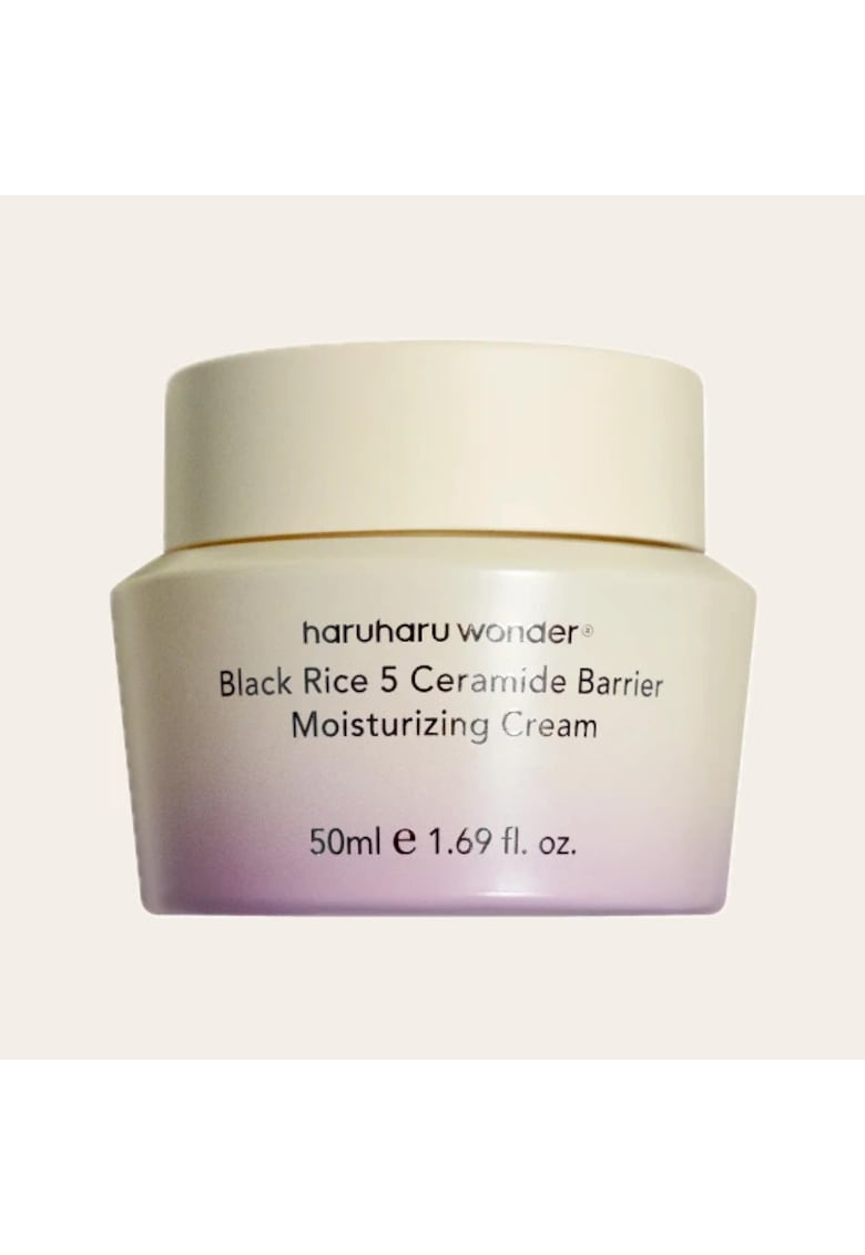 Crema vegana pentru ten - Black Rice 5 Ceramide Barrier Moisturizing Cream - 50ml