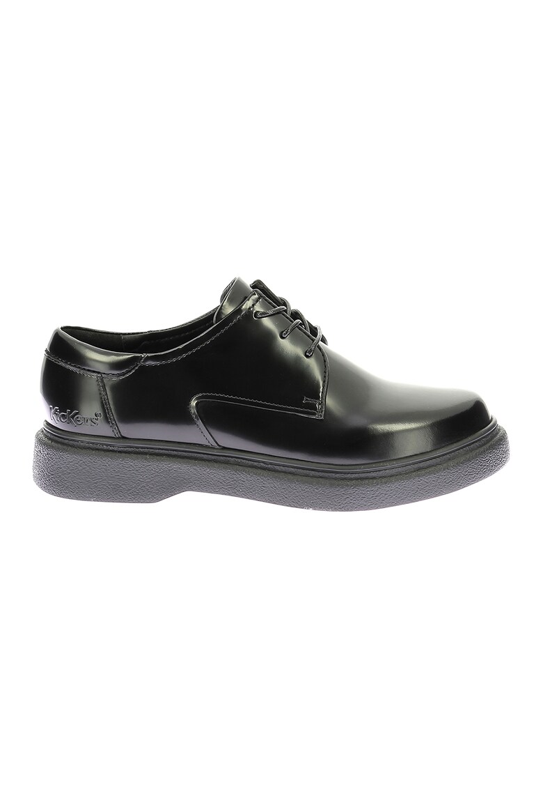 Pantofi derby din piele - Negru
