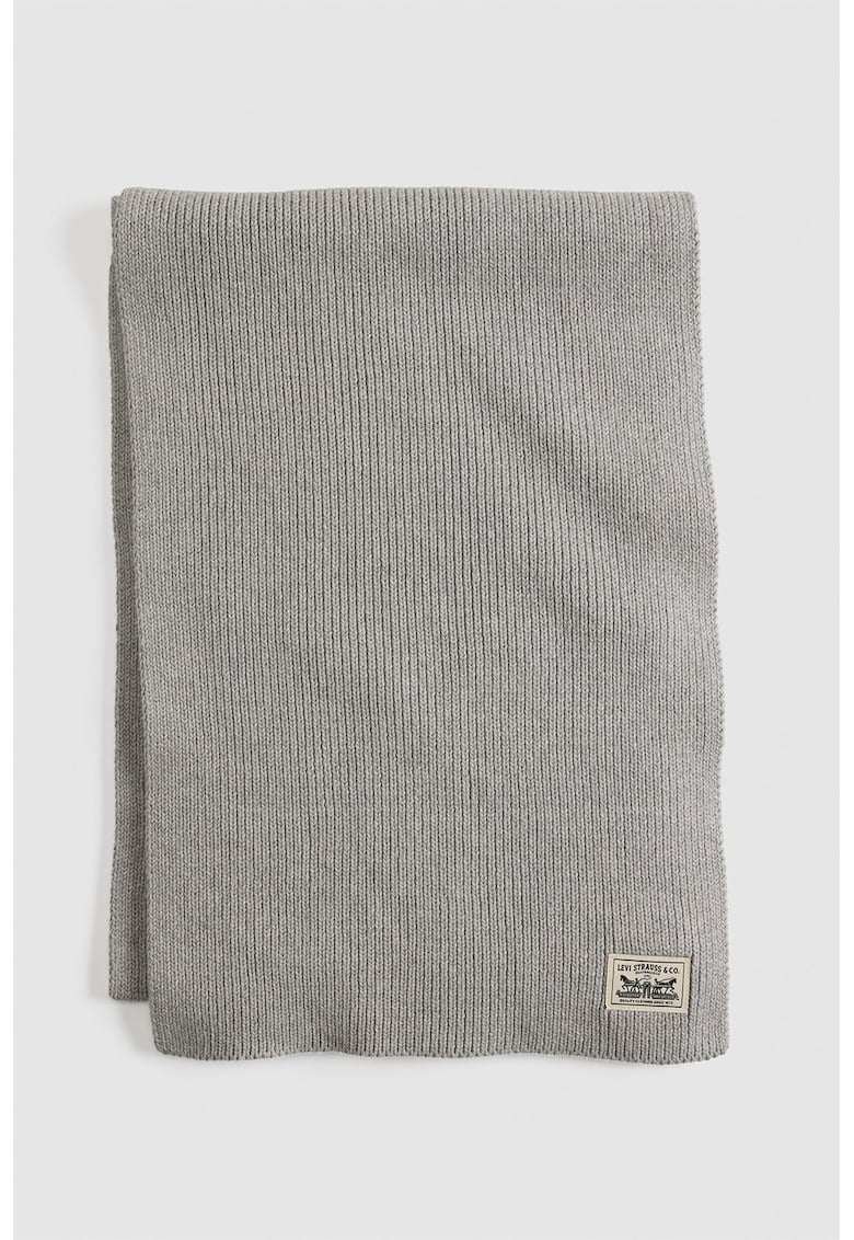 Fular tricotat din bumbac