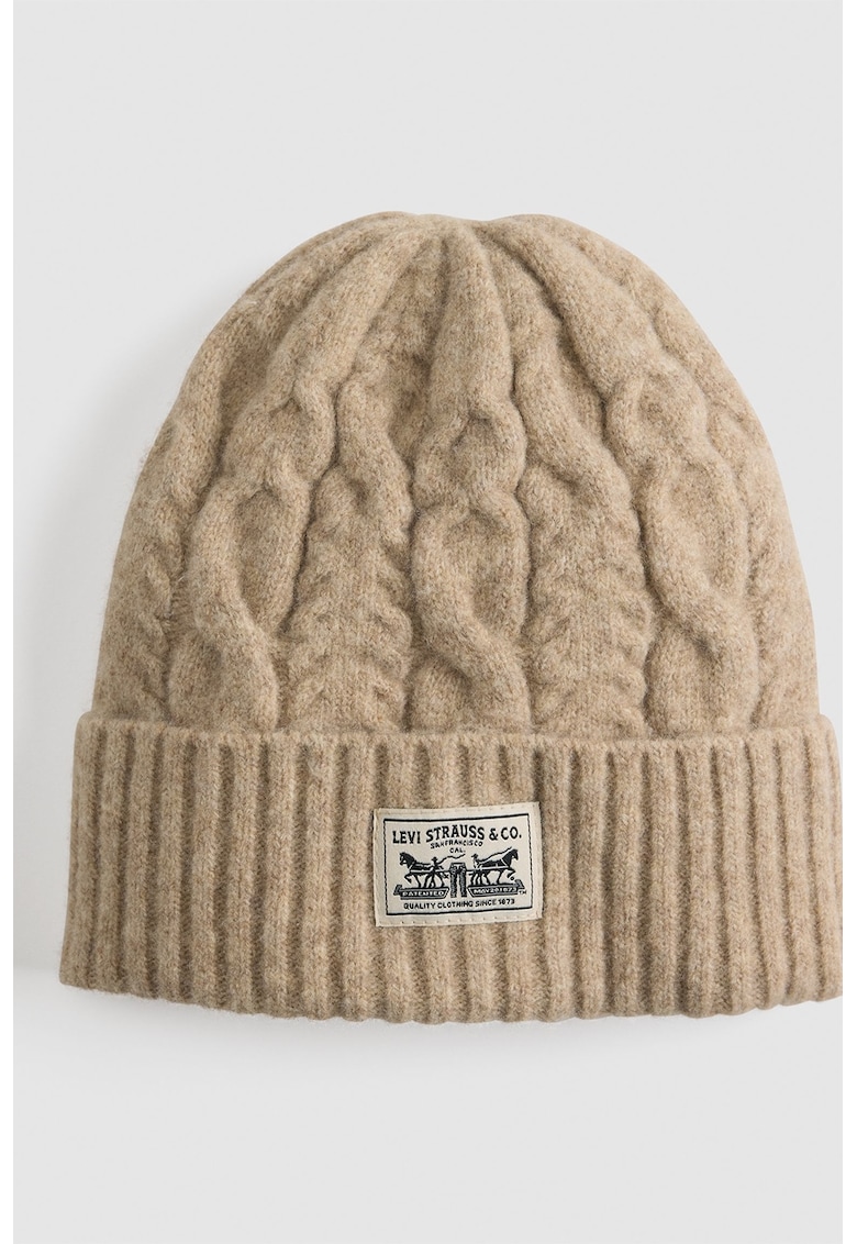 Caciula elastica cu logo aplicat