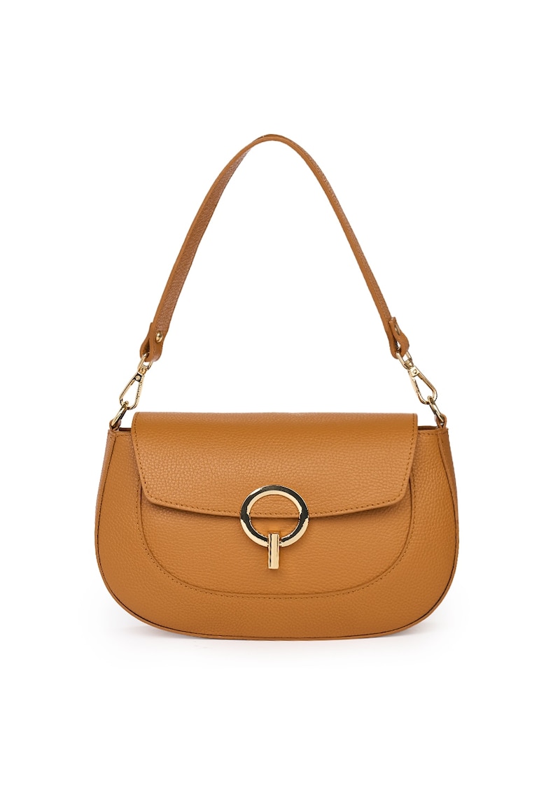 Geanta dama din piele naturala Rosalia gri