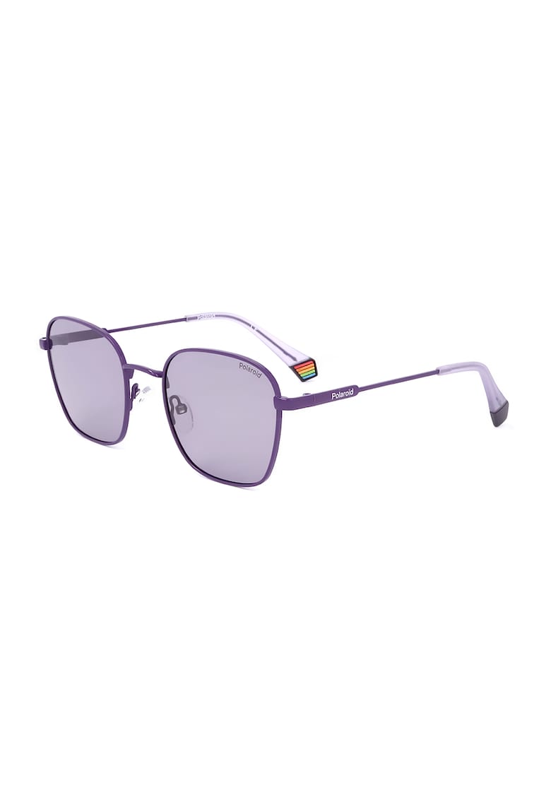 Ochelari de soare patrati unisex polarizati - Ametist