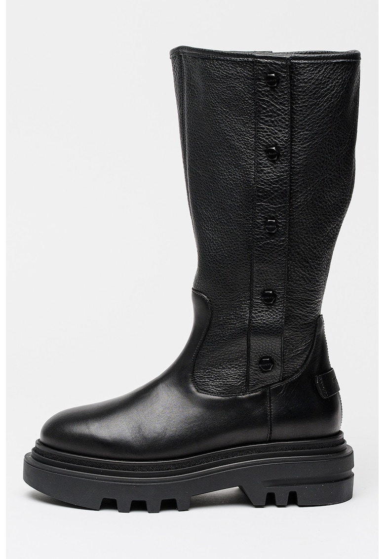 Cizme lungi din piele