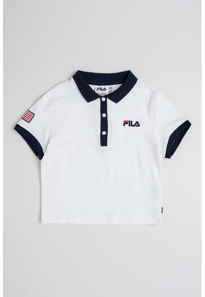 Tricou polo cu logo brodat