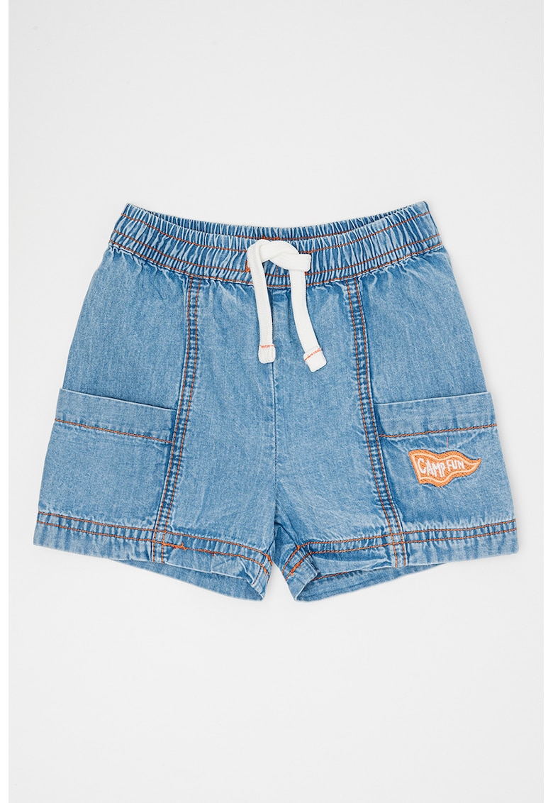 Pantaloni scurti de denim cu buzunare laterale