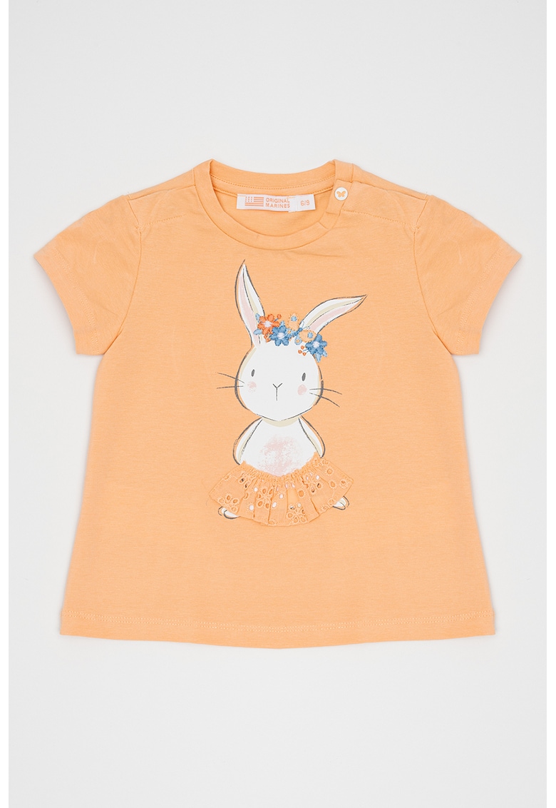 Tricou din amestec de bumbac cu imprimeu