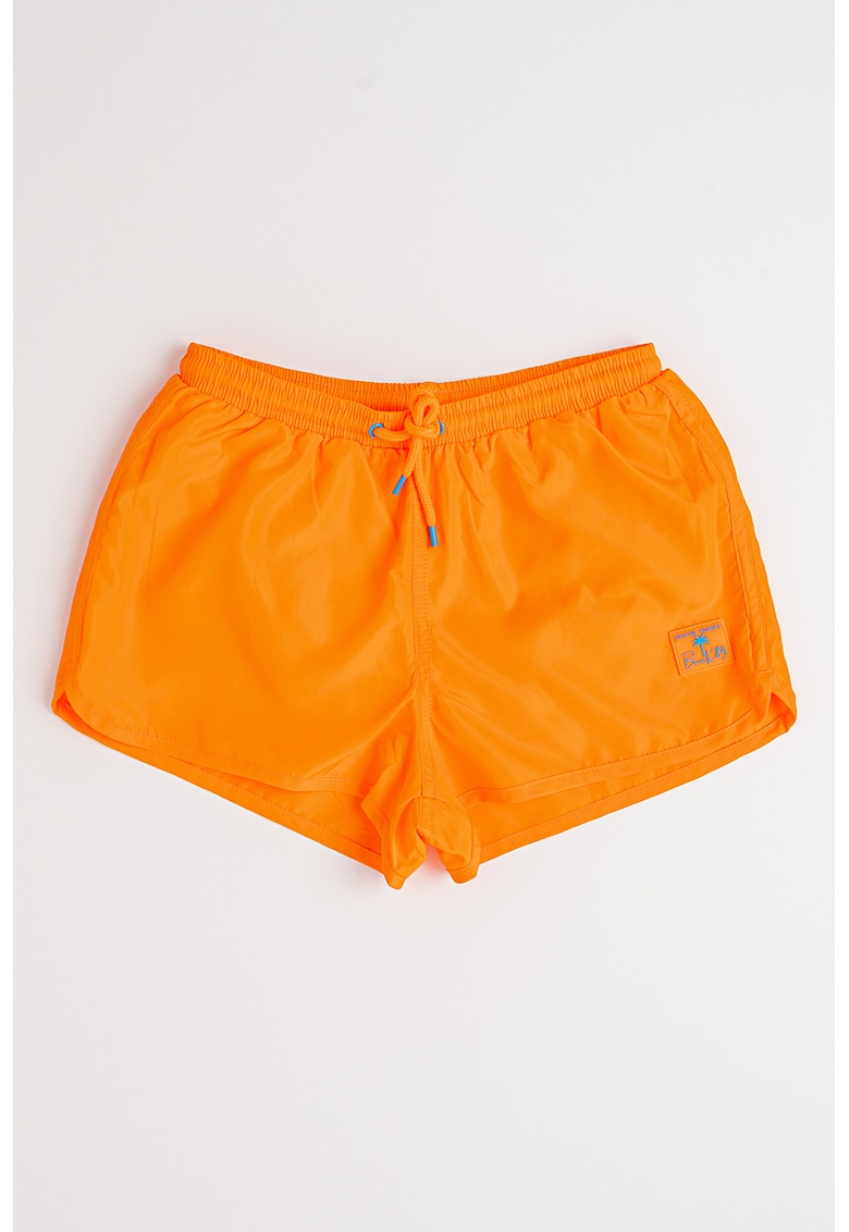 Pantaloni scurti uni cu talie ajustabila