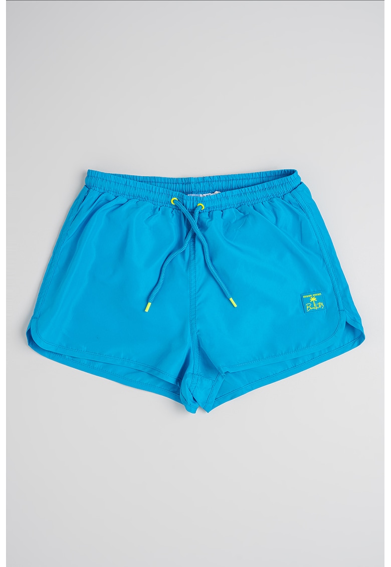 Pantaloni scurti uni cu talie ajustabila