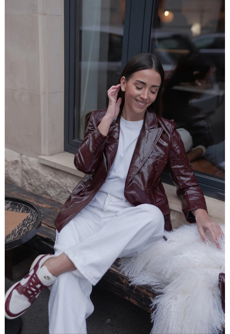 Sacou Ox Blood Blazer