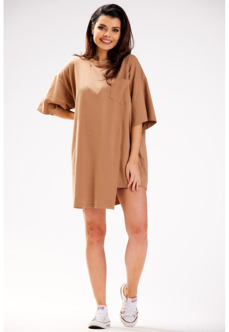 Rochie-tunica asimetrica -