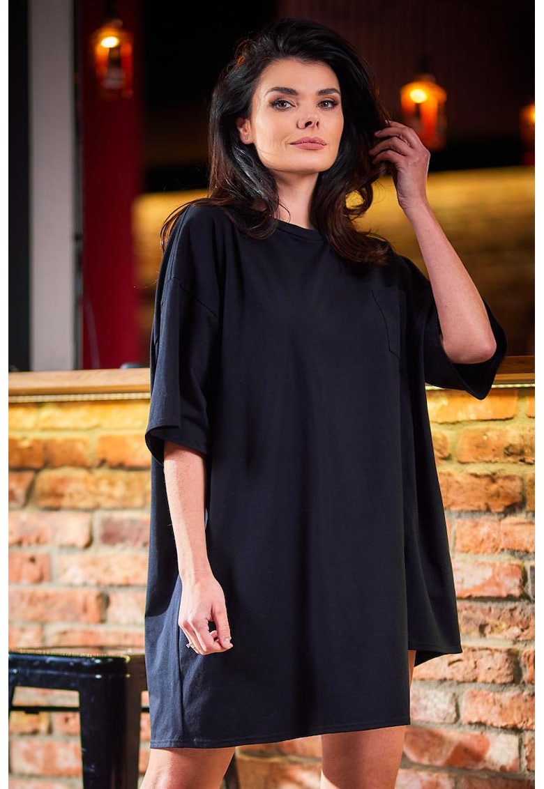 Rochie-tunica asimetrica -