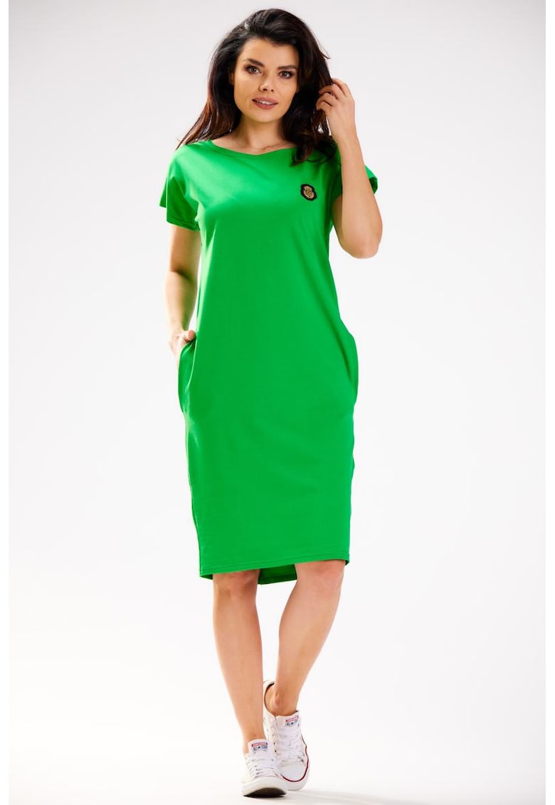 Rochie-tricou casual din bumbac