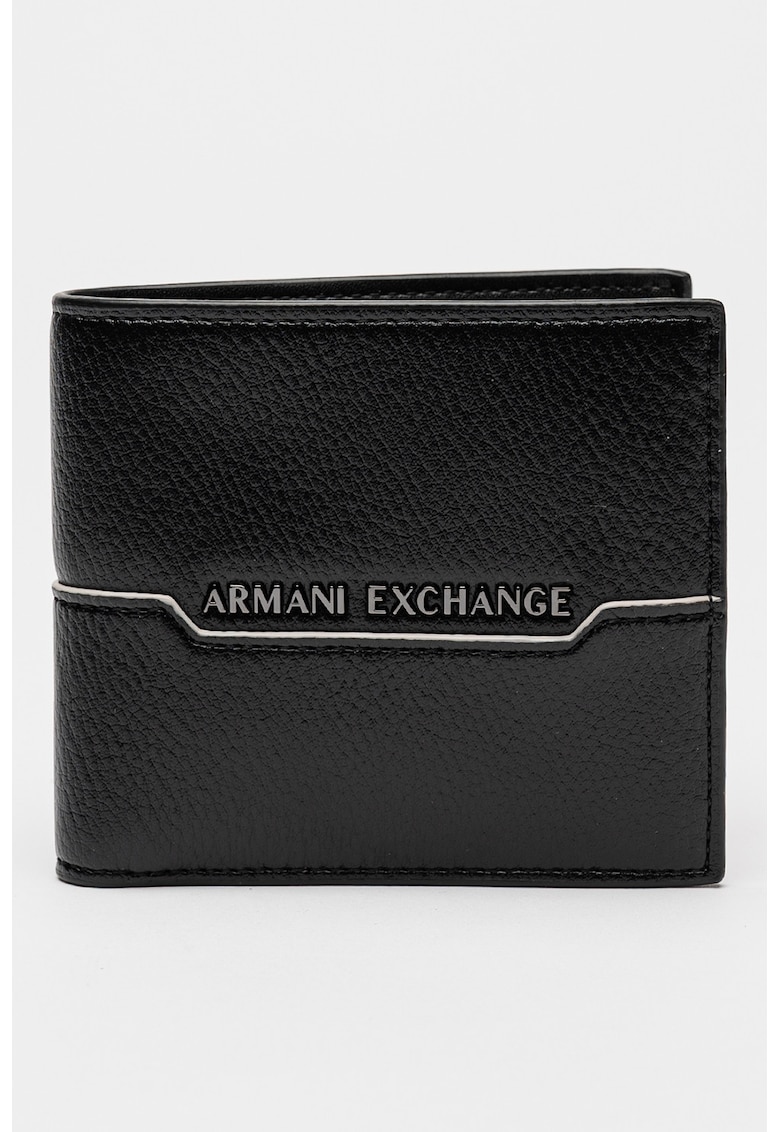 Portofel pliabil cu logo discret Portofel pliabil cu logo discret