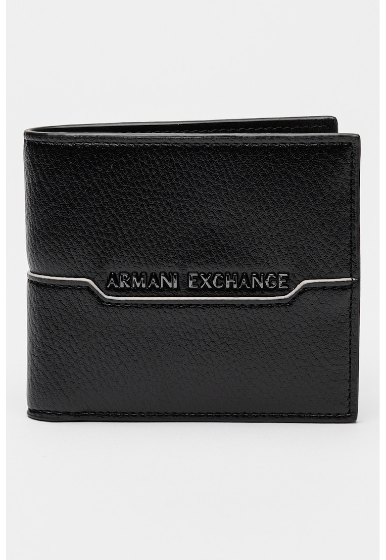 Portofel pliabil de piele ecologica cu logo