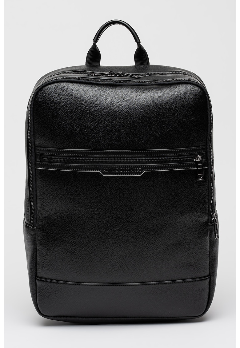 Rucsac de piele ecologica cu fermoar