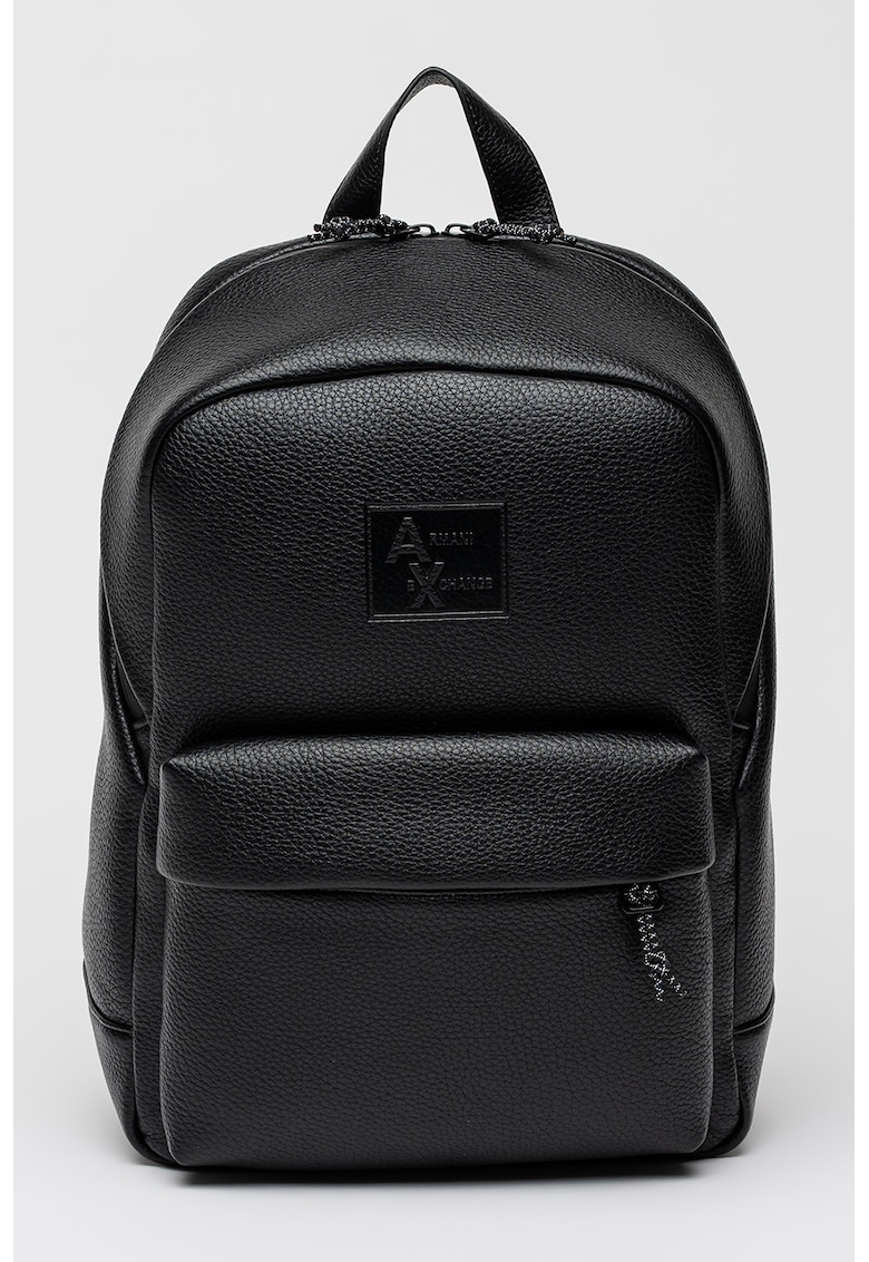 Rucsac de piele ecologica - Negru