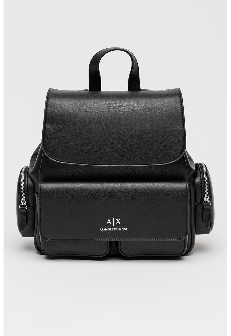 Rucsac de piele ecologica cu buzunare multiple Rachel