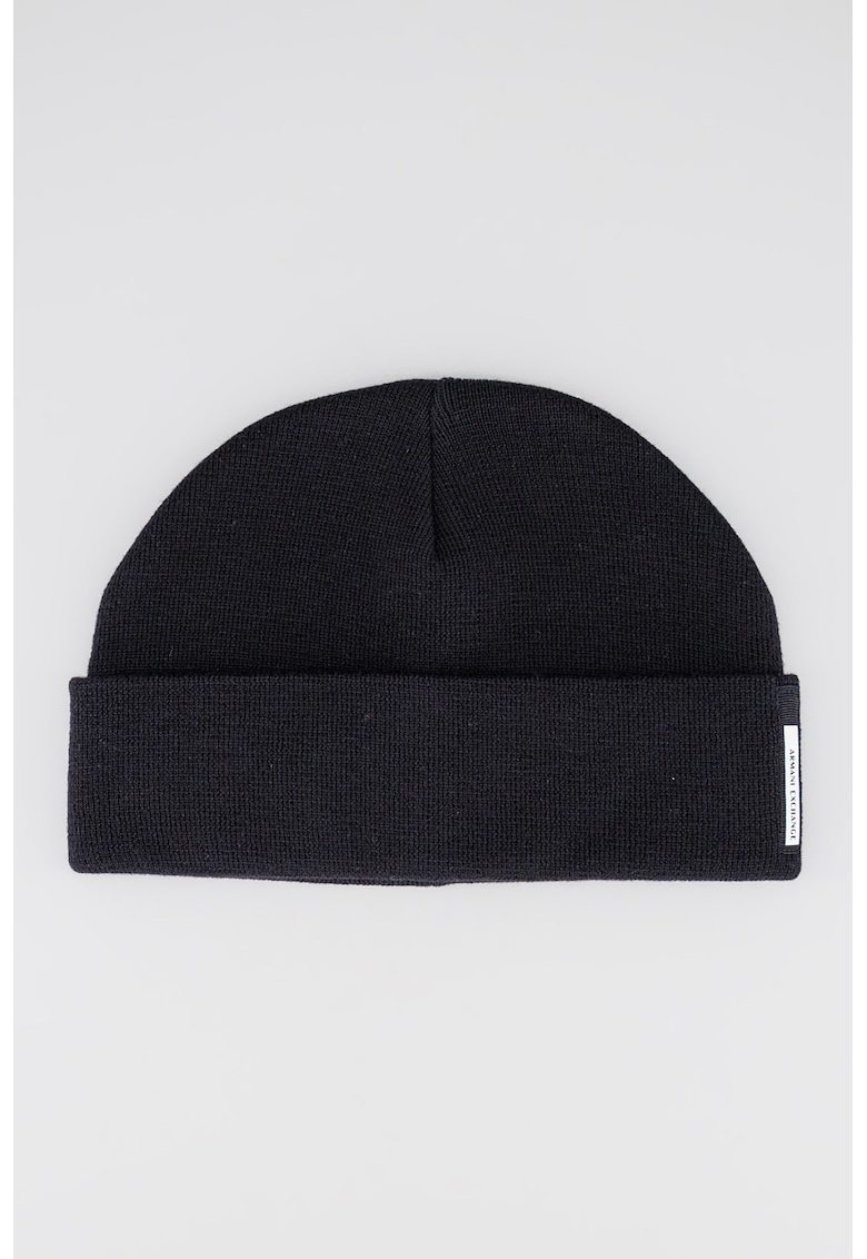 Armani Exchange Caciula cu logo - Negru