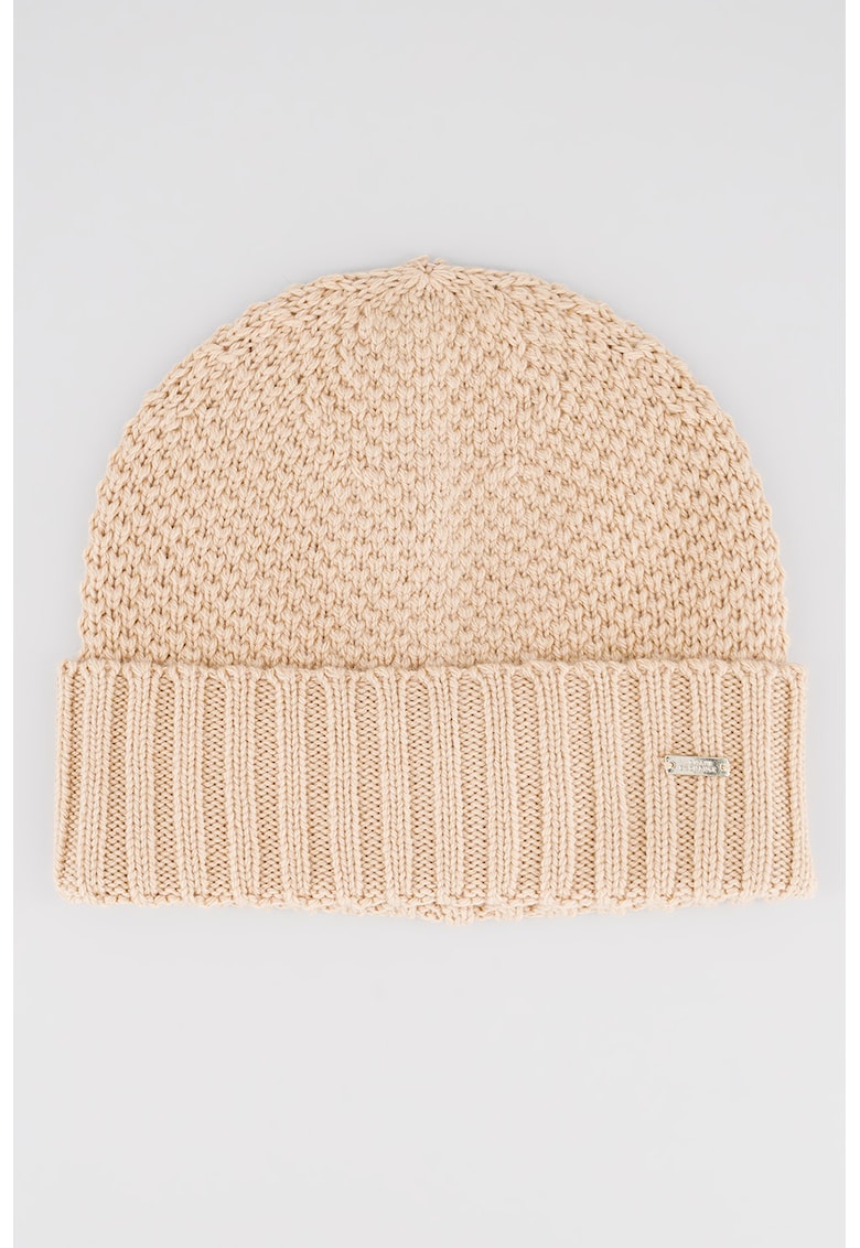 Caciula tricotata din amestec de lana