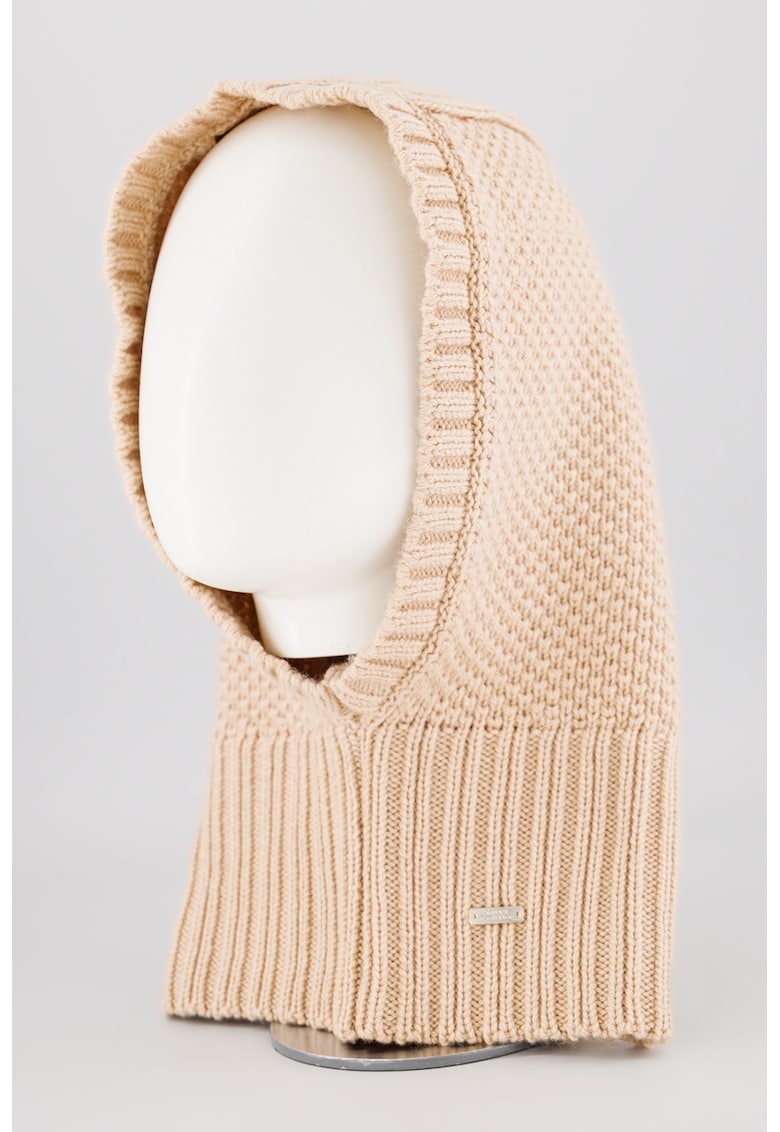 Balaclava tricotata din amestec de lana