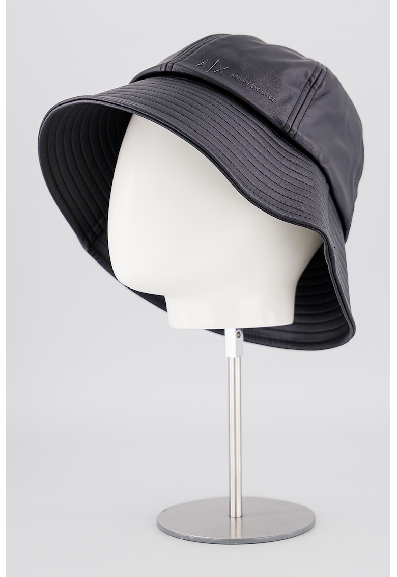 Palarie bucket de piele ecologica