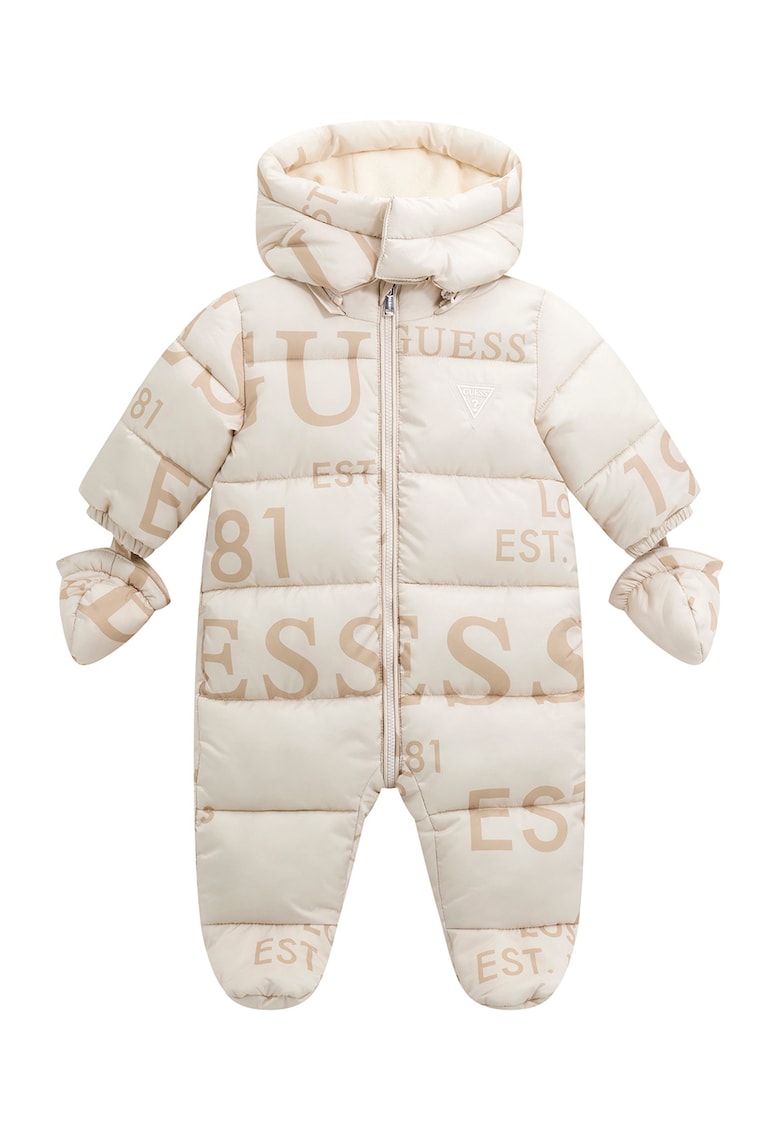 Salopeta cu botosei - gluga si model