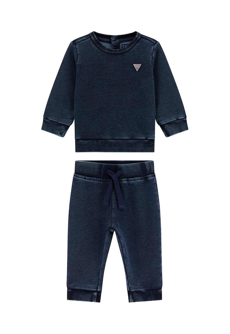 Set de bluza cu logo metalic si pantaloni - 2 Piese