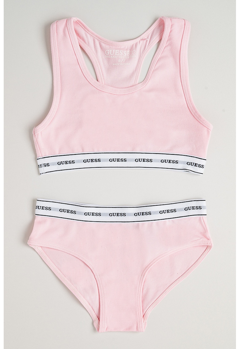 Set de bustiera racerback si chiloti din amestec de modal- 2 piese