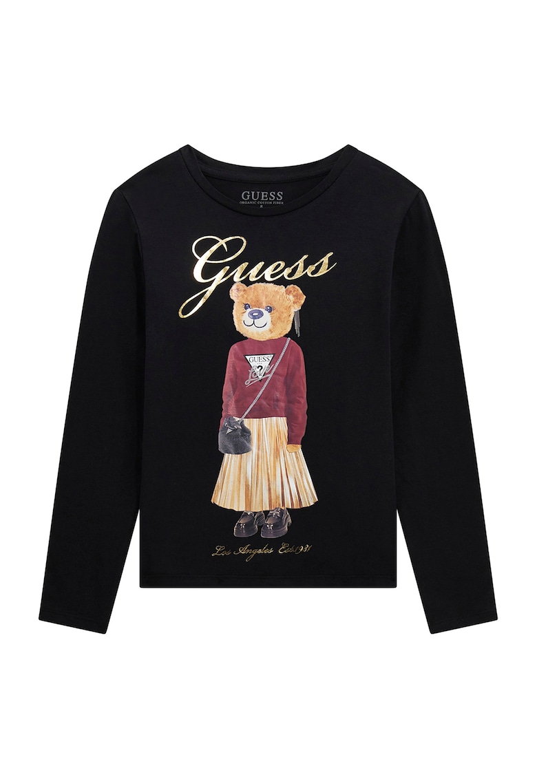 Bluza cu imprimeu urs