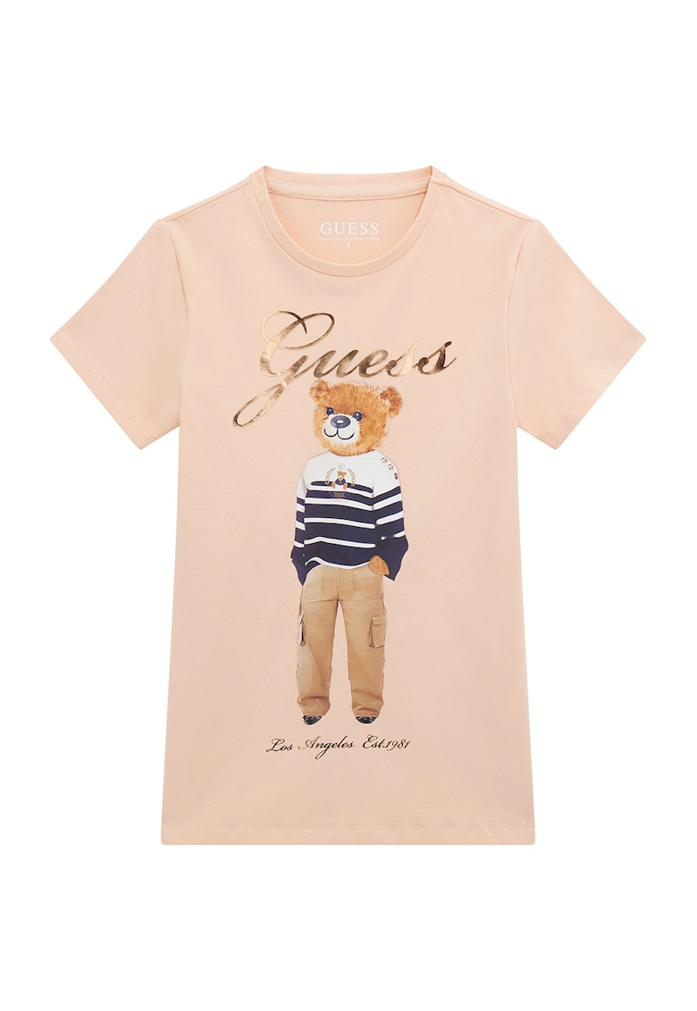 Tricou cu imprimeu logo si model grafic