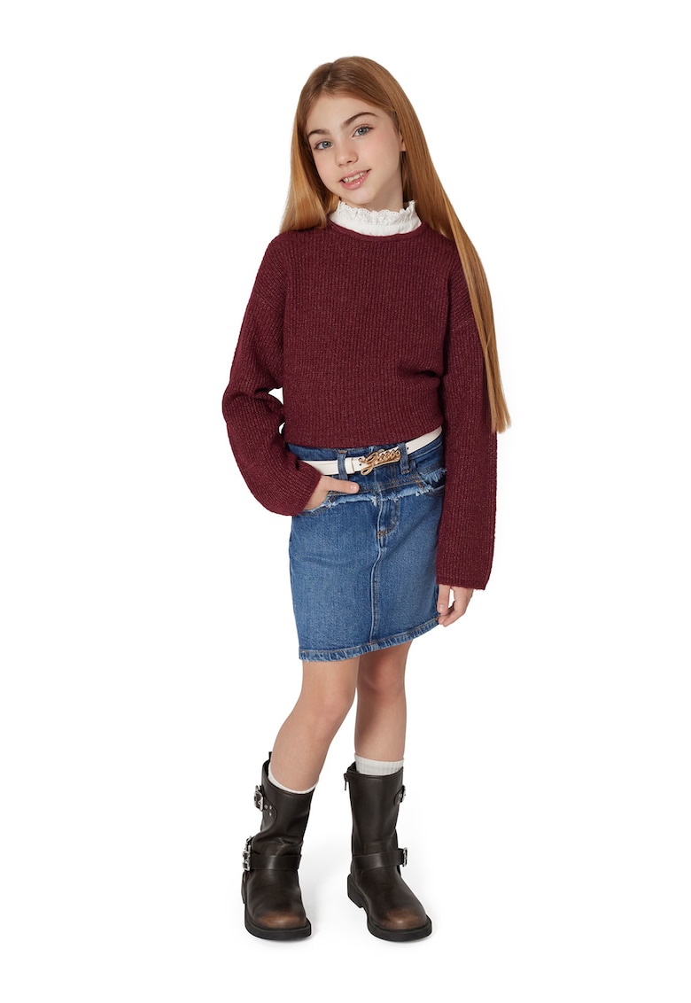 Pulover cu guler Sangallo