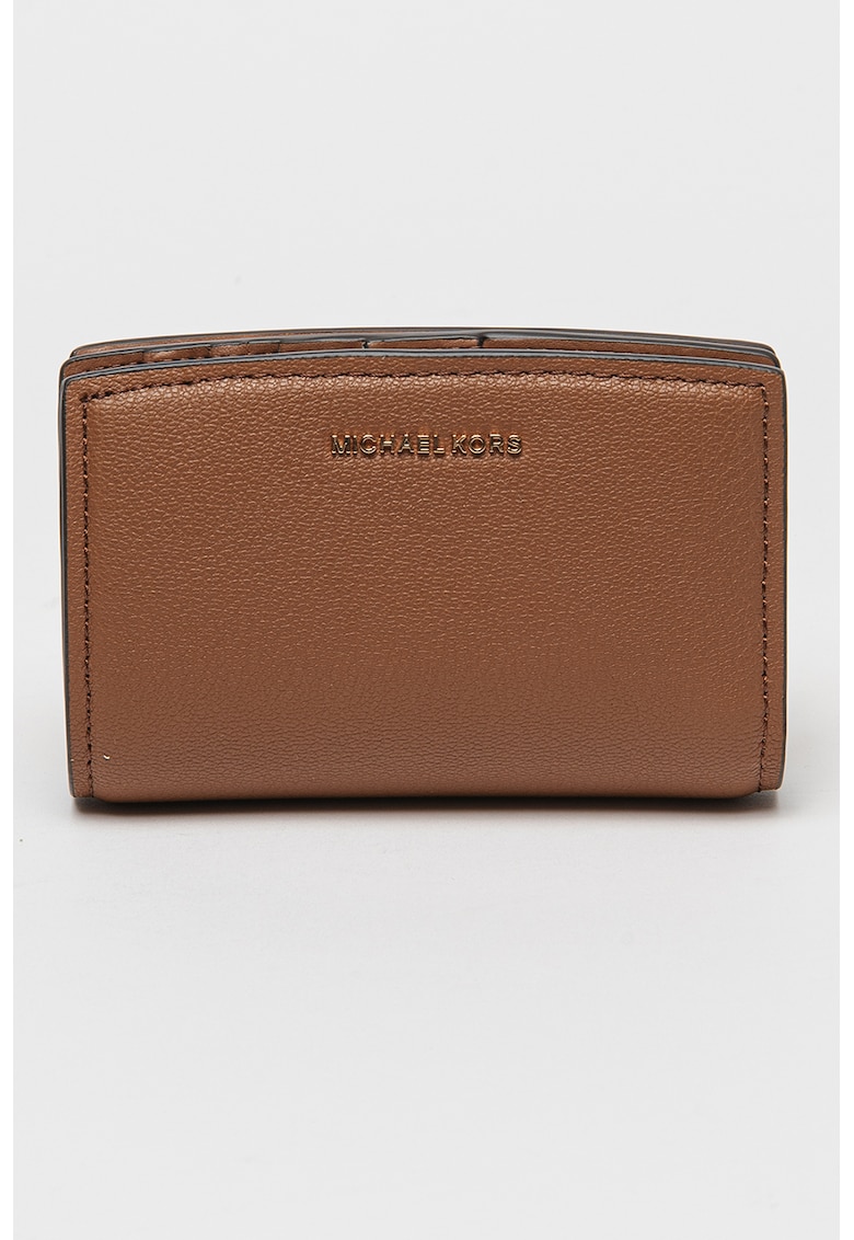 Portofel de piele cu logo metalic Bryant