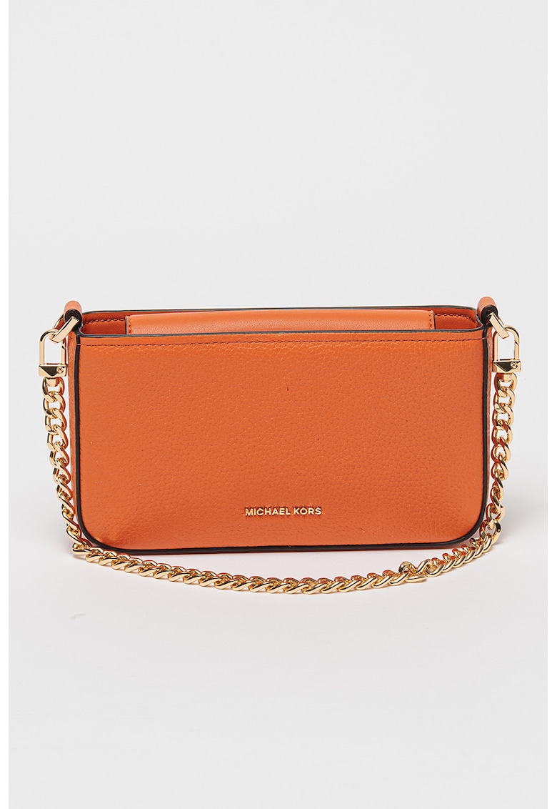 Geanta crossbody de piele cu maner detasabil de lant Bryant