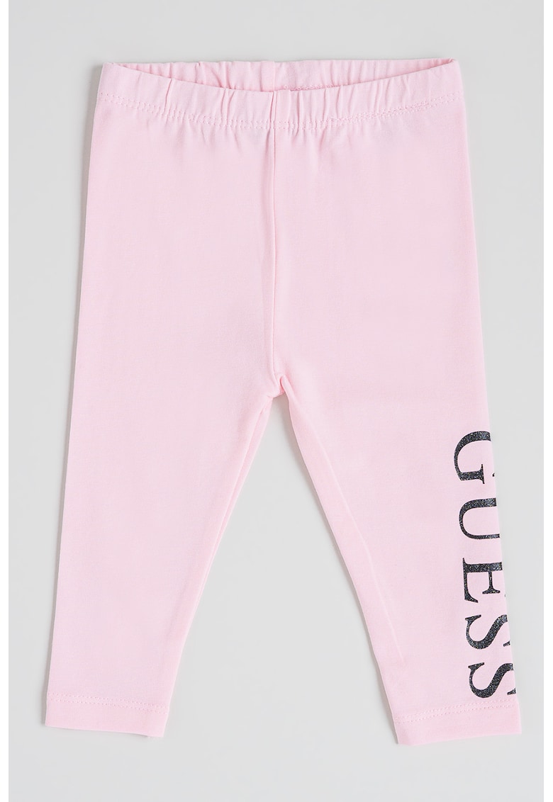 Colanti cu talie inalta si logo