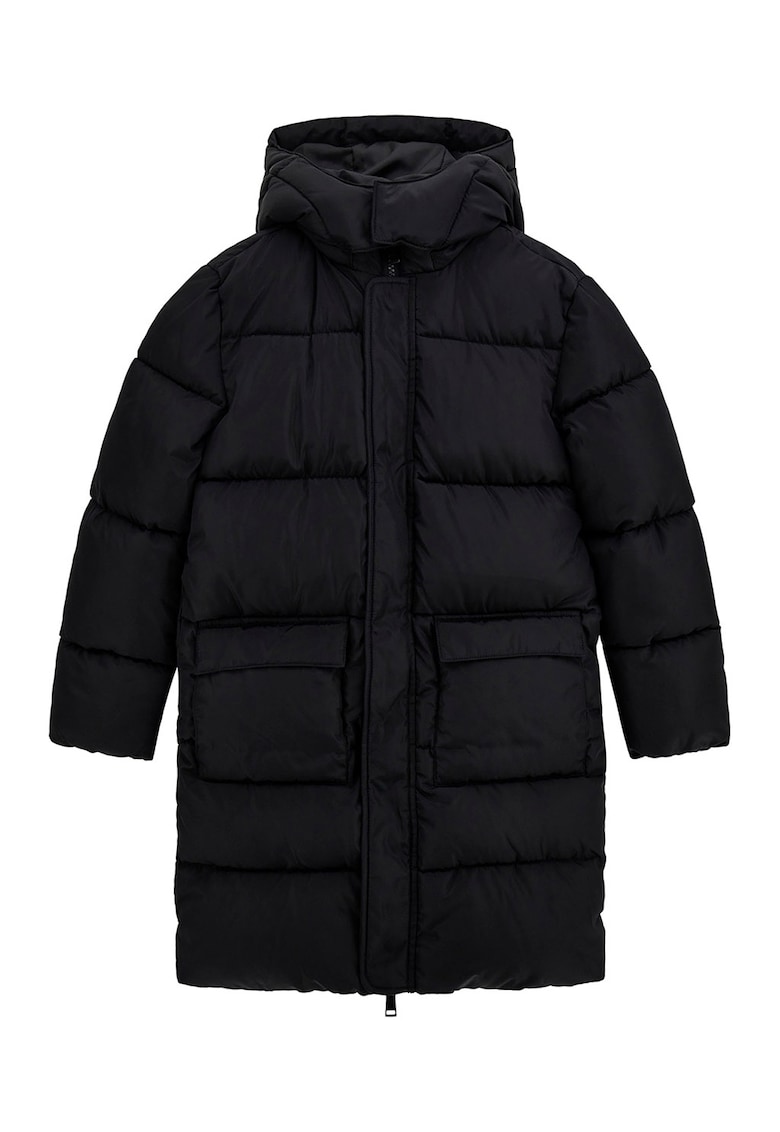 Geaca lunga cu vatelina