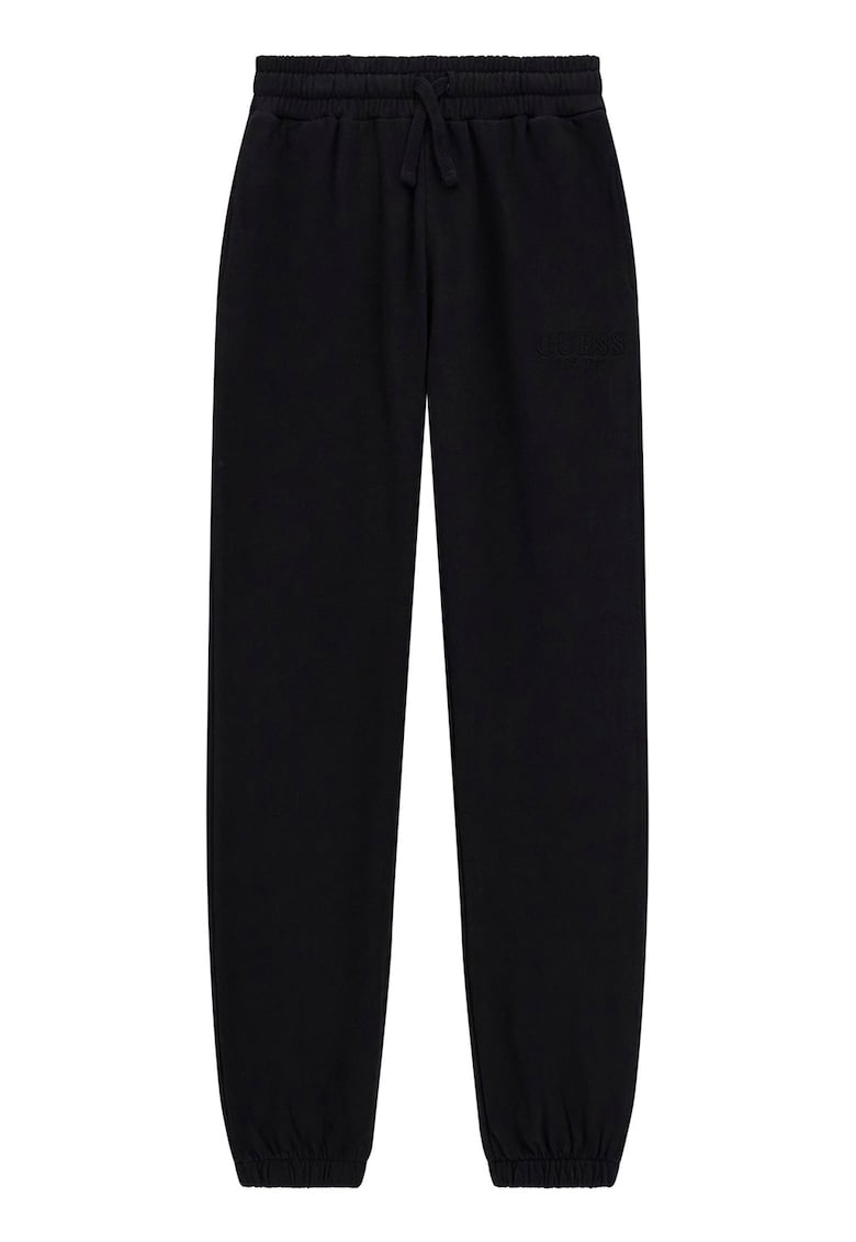 Pantaloni de trening din bumbac cu snur