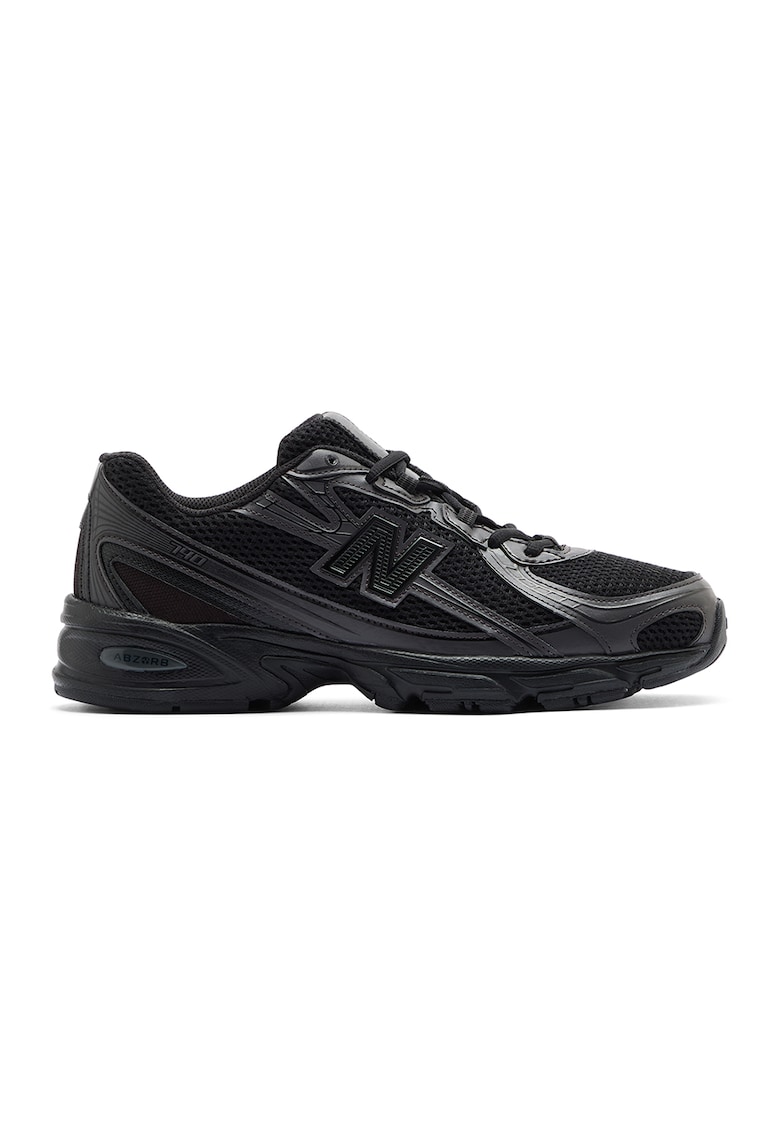 Pantofi sport cu talpa demi-wedge si insertii din plasa 740 Pantofi sport cu talpa demi-wedge si insertii din plasa 740