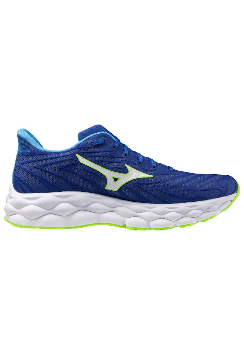 Pantofi alergare Wave Sky 8 SS 2025 Albastru Inchis/Verde - Albastru