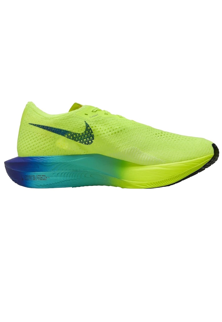 Pantofi alergare barbati ZoomX Vaporfly Next% 3 SS 2024 Lime/Albastru 45 1/2