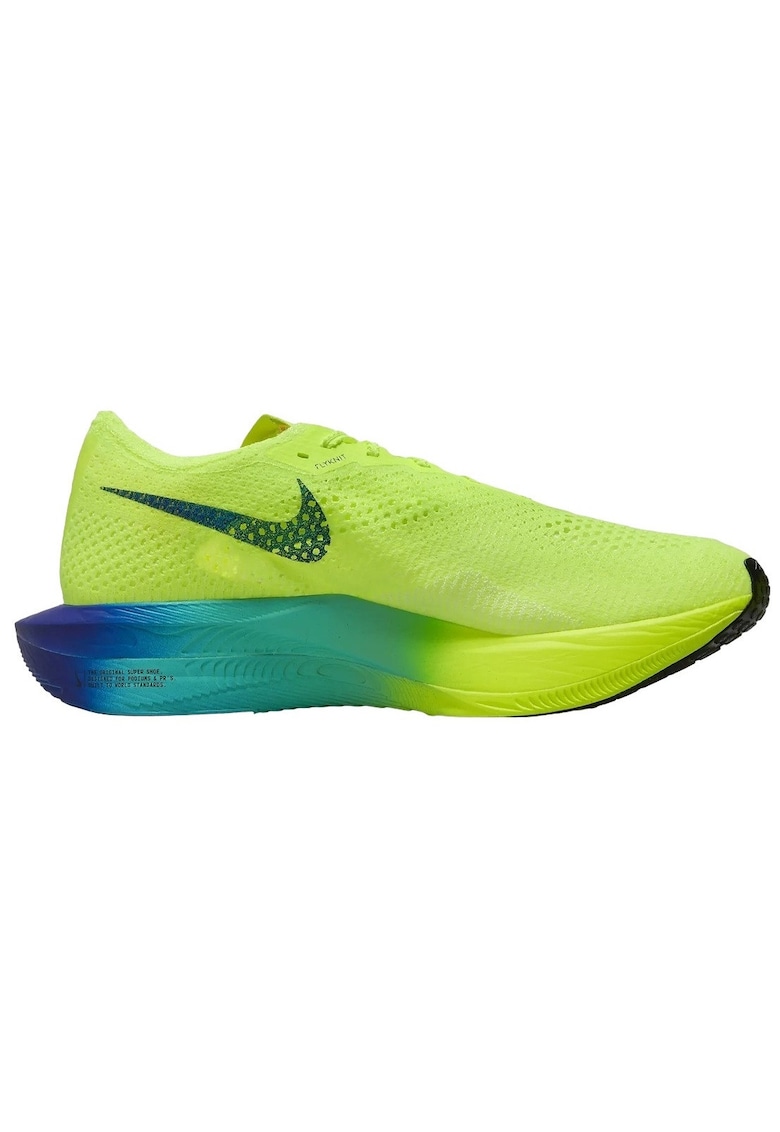 Pantofi alergare barbati ZoomX Vaporfly Next% 3 SS 2024 Lime/Albastru 45 1/2