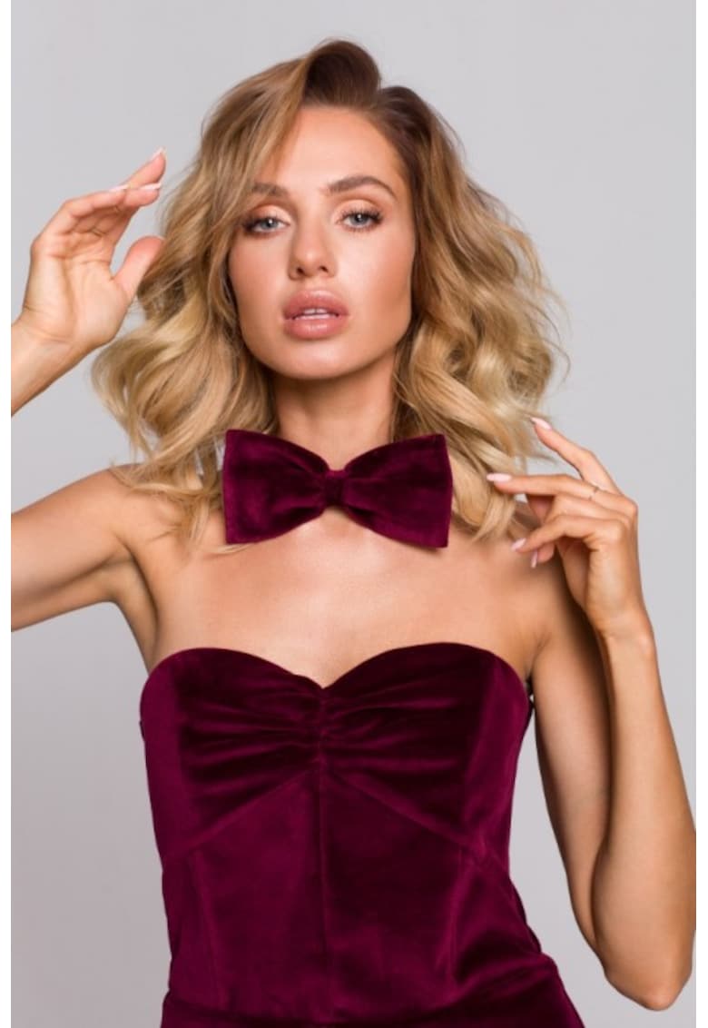 Papion elegant din catifea -