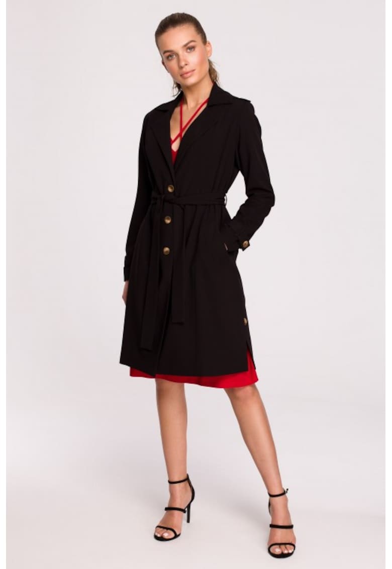 Trenci cu cordon legat in talie - Trenci cu cordon legat in talie -