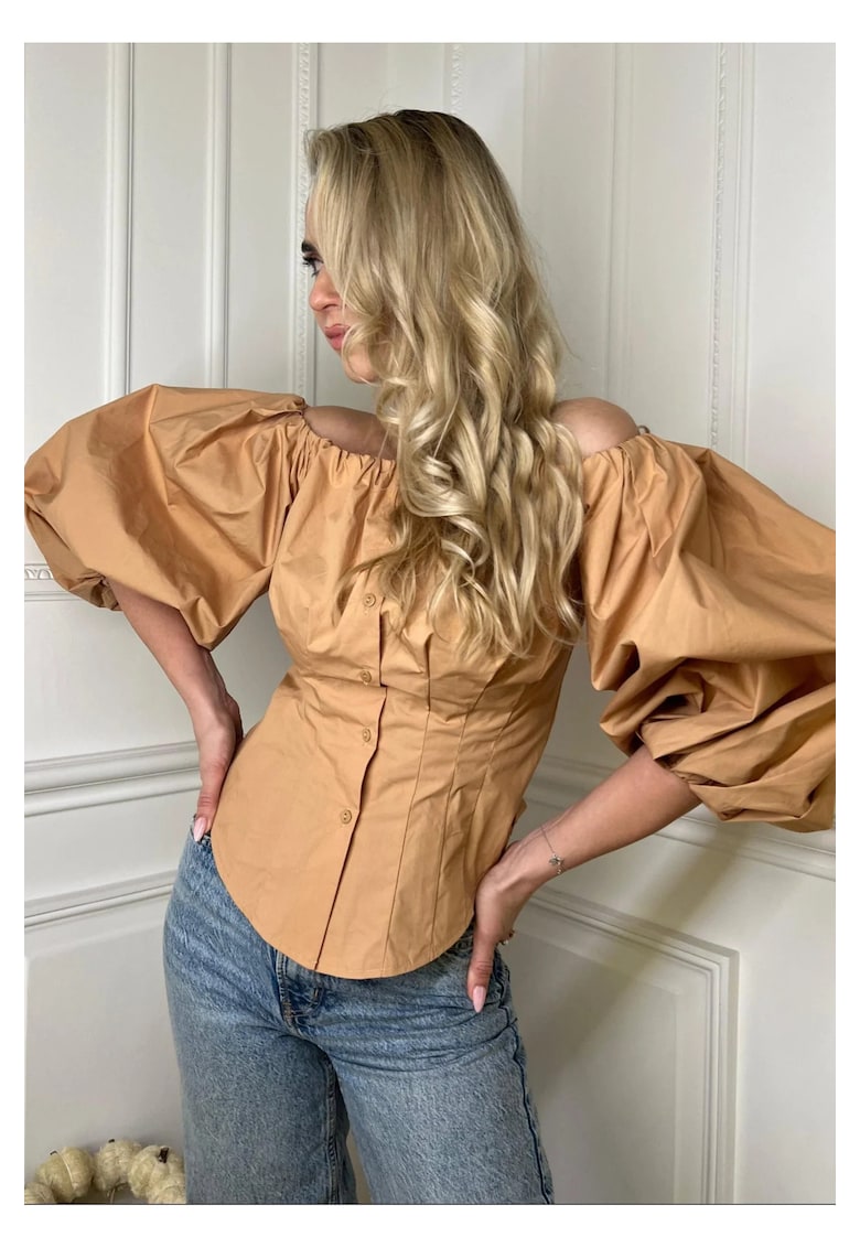 Camasa maro tip corset Ursa