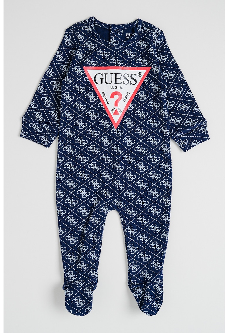 Salopeta din amestec de bumbac cu monograma