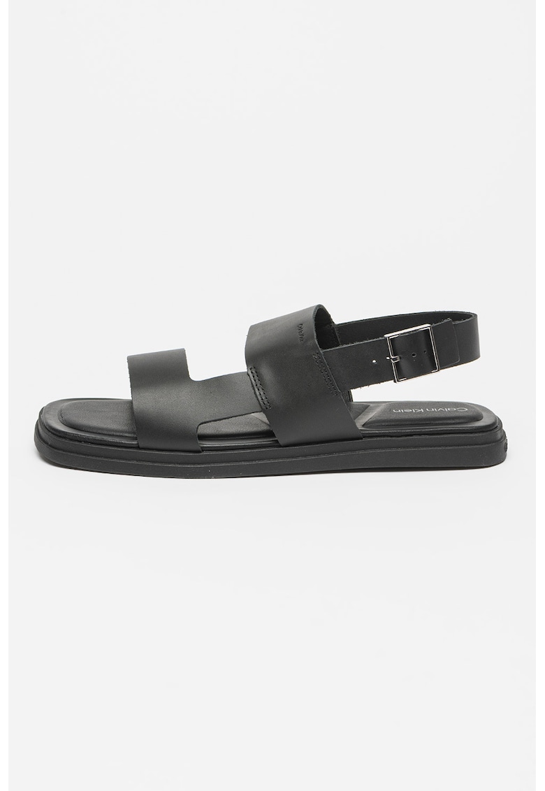Sandale din piele - Negru