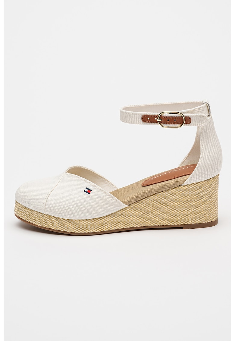 Sandale cu talpa wedge Flag