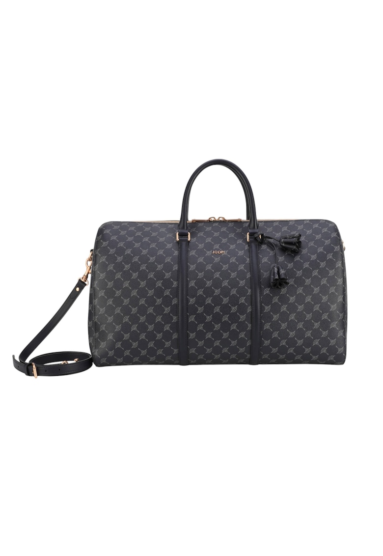 Geantă duffle cu model cortina 1.0 – alb fildes/bleumarin Geantă duffle cu model cortina 1.0 – alb fildes/bleumarin