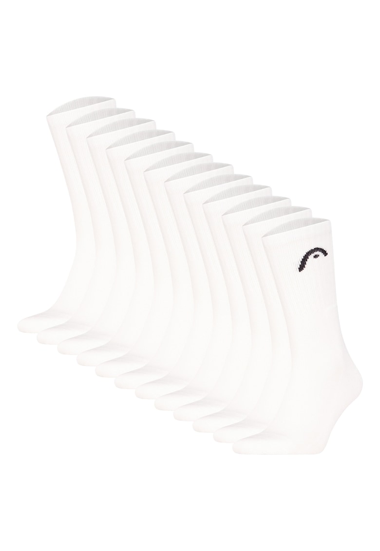 Set de sosete scurte cu logo pentru antrenament All Sports - 12 perechi