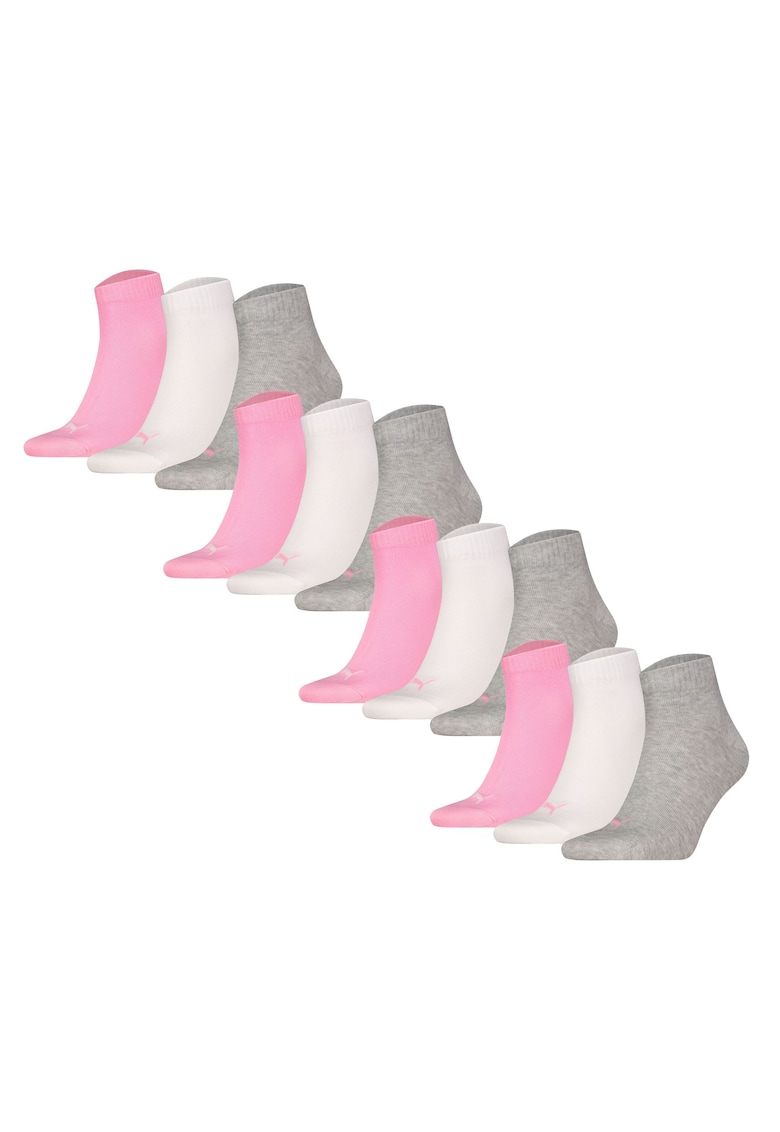 Set de sosete scurte unisex - 12 perechi - Multicolor