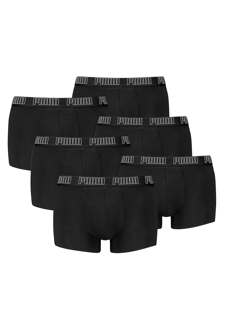 Puma Боксерки с памук с лого - 6 чифта - … - Цена и наличност